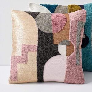 West Elm Embelished Accent Pillowcase